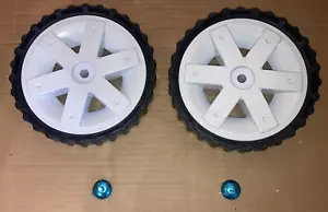2 - 8" 8 Inch Wheels for Pool Cover Reel - Replacement Part - Up to 1/2" Axle - Picture 1 of 4