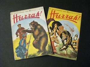 Hurrah! Lot des  n°1 & 2 Ed SUE 1951 BE - Imagen 1 de 1