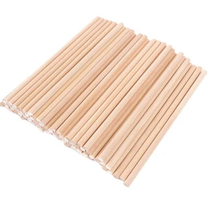 50Pcs Wooden Rhythm Sticks Educational Musical Sticks Wood Percussion Instrument - Picture 1 of 12