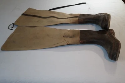 Botas de cadera Hodgman de lona de 3 capas para hombre talla 13 pesca al aire libre etc. Foto 1 de 4