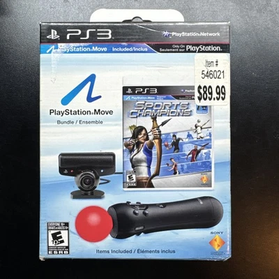 Sony PS3 Playstation 3 Move Bundle Sports Champions Controller Camera Game NEW - Image 1 of 4
