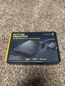 Blackmagic Design Cloud Pod 10g Ethernet USB-C Disk Storage - Picture 1 of 2