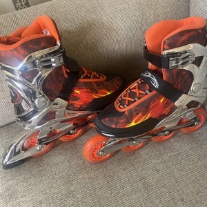 CURRENT MOOD FIRESTARTER METALLIC ROLLERBLADES DAMEN GRÖSSE 10M Neu - Bild 1 von 8