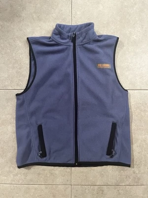 REEL Legends Vest-Men's M Blue Fleece Sleeveless Outdoors Casual - Image 1 of 4