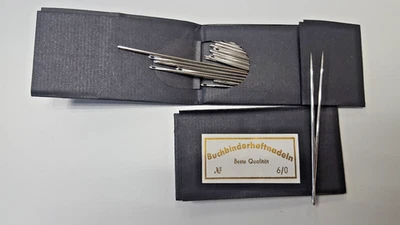Nähnadel 75 mm 7,5 cm Sattlernadel Ledernadel Buchbindernadel Sacknadel Basteln - Bild 1 von 3