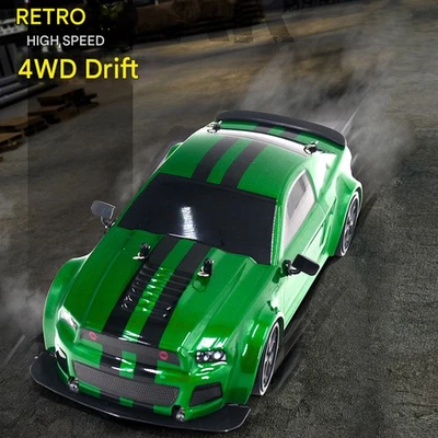 1/14 Scale 2.4G 4WD RC Drift Racing Ready to Run Electric CarsToys Models - Image 1 of 4