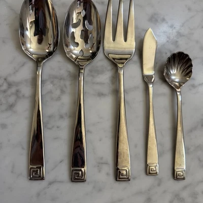 OLYMPUS 5 Piece  Hostess Serving Set 18/10 Flatware J A HENCKELS - Image 1 of 4