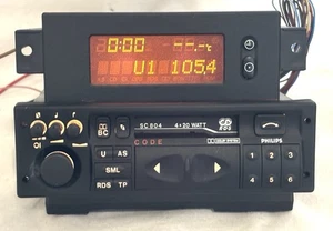 VAUXHALL PHILIPS SC 804 (C) RDS DOLBY SYSTEM RADIO CASSETTE PLAYER SOUND PROPLEM - Picture 1 of 9
