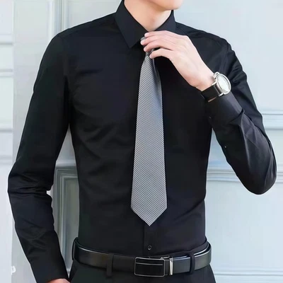 Casual Women Summer Long Sleeve Thin Shirt Solid Color with Pocket for Travel - Image 1 of 4