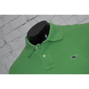 Vineyard Vines Golf Poloshirt Wal Herren Größe M Grün Baumwolle - Bild 1 von 5