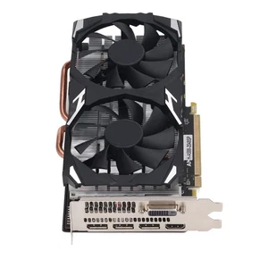 RX580 Game Graphics Card 8GB GDDR5 256BIT Low Noise Desktop Computer Graphics PS - Picture 1 of 12