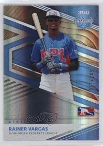 Elite Extra Edition 2020 Dominican Prospect League Status Blue Rainer Vargas - Foto 1 di 4