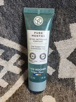 Tubo de viaje gel limpiador purificador Yves Rocher Pure Menthe Pure Mint 1 fl oz Foto 1 de 4