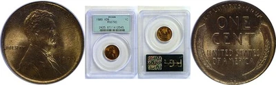 1909-VDB 1C Lincoln Cent PCGS MS-67 RD - Image 1 of 3