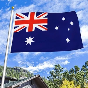 Large Australian Aussie Flag Australia Day OZ Heavy Duty Outdoor 60cm X 90cm Nat - Bild 1 von 10