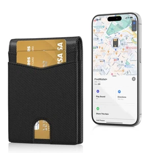 Smart Wallet For Men with Tracker, Works with Apple Find My, Slim Minimalist ... - Picture 1 of 7