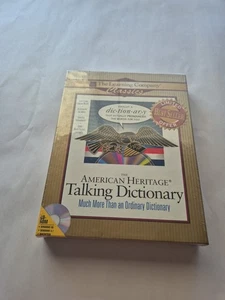 NEW Sealed 1997 The American Heritage Talking Dictionary CD-ROM - Picture 1 of 7