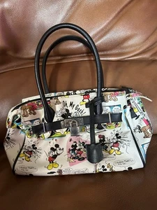 Disney Comics Oh My Gosh Lock n Key Handbag Purse - Picture 1 of 9
