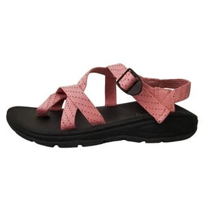 Madden Girl Womens 7.5-8.5 Sandals Sun Blush Pink Strappy Mismatched New - Picture 1 of 16