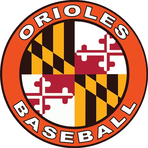Baltimore Orioles Logo Vinyl Decal Sticker Car Window Laptop Bumper Sticker - Image 1 of 1