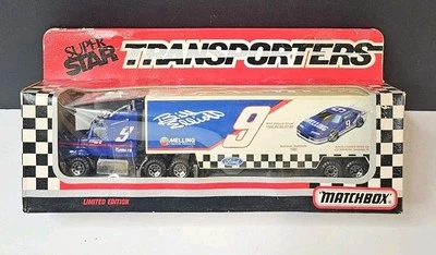 Matchbox 1/87 Super Star Transporters NASCAR #9 Melling Bill Elliott Foto 1 de 3