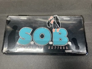 S.O.B. Sweet Old Buzzard License Plate Car Truck Back Front Display - Picture 1 of 2
