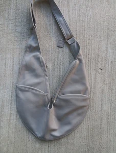 Bolso Faja Gris Imitación Cuero Bandolera Eslinga Viaje Cartera Bolso Antirrobo - Imagen 1 de 9