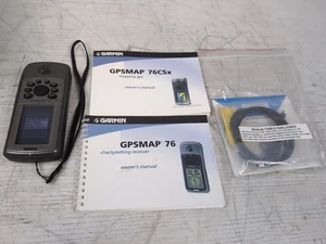 Garmin GPSMAP 76CSx Handheld Mapping GPS Bundle - Tested/Works - Picture 1 of 6