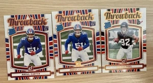 2025 Panini Donruss Rookie Throwback Insert Lot of 3. Noel, Carter, - Picture 1 of 1
