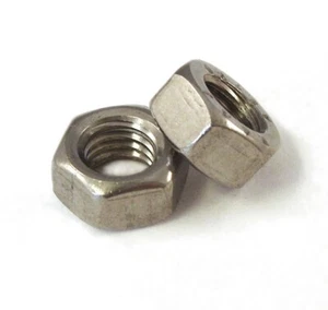 UNC 5/16 Hex Nut Zinc Plated BZP Hexagon 18 TPI KAF - Picture 1 of 2