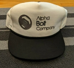 Vintage Alpha Bolt CO Madison Heights Michigan Hat - Picture 1 of 5