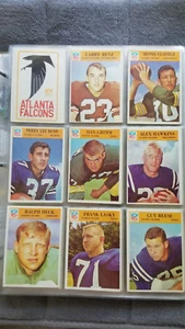 1966 PHILADELPHIA FOOTBALL COMPLETE SET EX/EX-MT BUTKUS, SAYERS ROOKIE CARDS - Picture 1 of 23
