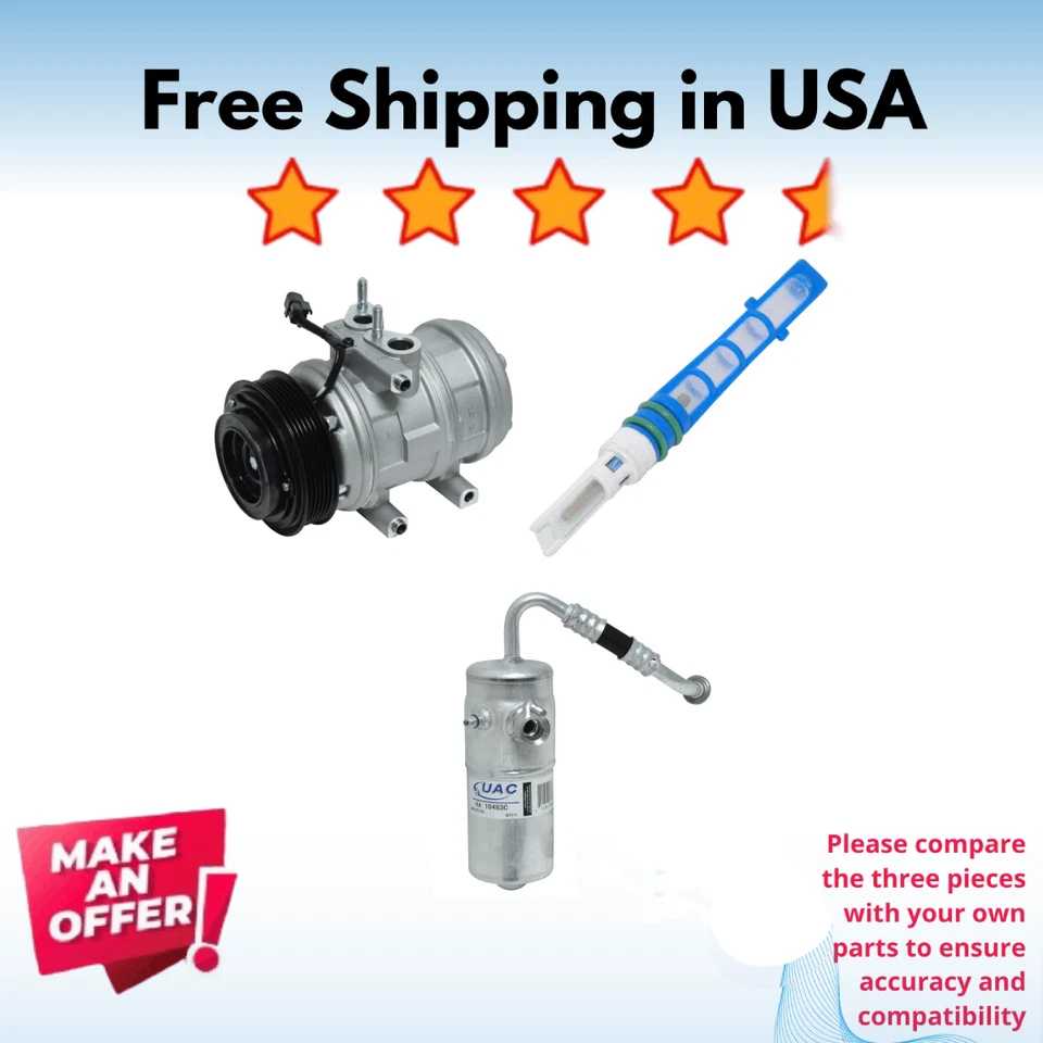 Kit Compresor Aire Acondicionado Ford F-150 2007-2008, Lincoln Mark LT 2007-2008 Foto 1 de 4