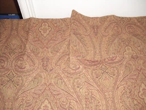 4 Tan Mulitcolor Paisley Style Design 17" x 12 1/4" Rectangle Placemats - Picture 1 of 2