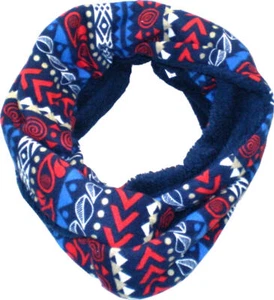 Schal Loopschal Strickschal mit Plüsch PlüschschalRundschal Teddyfutter 150x25cm - Bild 1 von 2