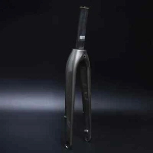 Carbon Fork 20inch 451 Disc Brake 100mm with Magnet Adapter for Folding Bikes - Picture 1 of 29