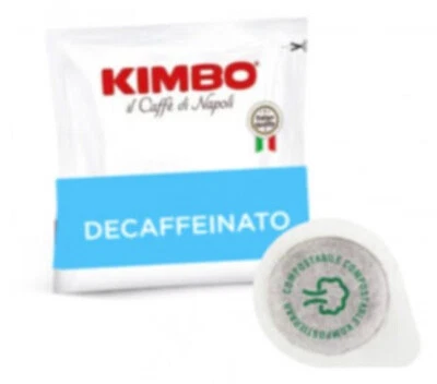 Cápsulas de papel espresso Kimbo Napoli DECAF ESE 40 o 100 unidades Foto 1 de 4