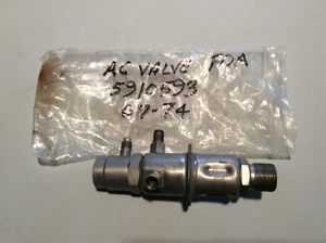 1967-1974 CORVETTE NOS A/C POA VALVE - 5910593 - 10 19 72 DATE - Picture 1 of 4