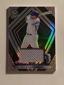 2020 Panini Chronicles Baseball Kyle Schwarber Spectra Silhouettes #78 Cubs - Foto 1 di 4