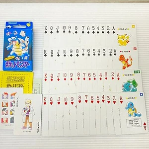 Baraja de cartas Pokemon Poker Blue Blastoise años 90 no faltan cartas japonesas - Imagen 1 de 8