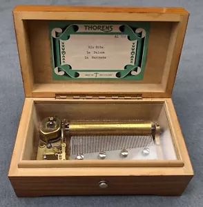 Ottimo carillon svizzero Thorens vintage: 50 note, 3 canzoni (guarda il video) - Foto 1 di 9