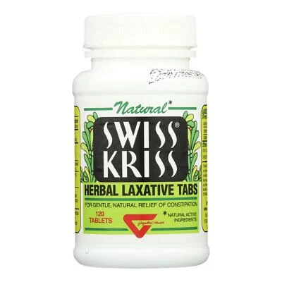 Modern Natural Products Swiss Kriss Herbal Laxative - 120 Tablets - Image 1 of 2