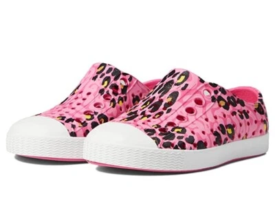 NIB Native Jefferson Slip On Sneakers Kids Sz 7 Hollywood Print Cheetah Print  - Image 1 of 4