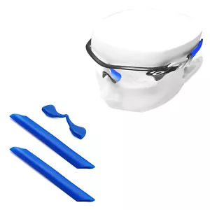 Max.Shield Blue Kit Replacement Ear Socks & Nose Piece for-Oakley RadarLock Path - Picture 1 of 3