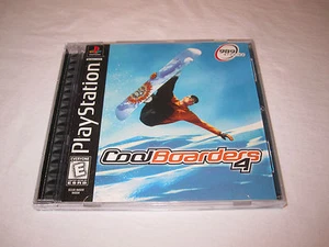 Cool Boarders 4 (PlayStation PS1) Etiqueta Negra Completo ¡Excelente! - Imagen 1 de 2