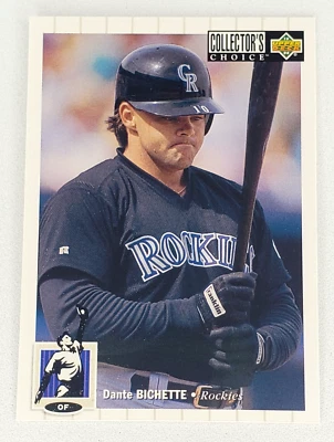 1994 Upper Deck Collectors Choice Dante Bichette #52 Colorado Rockies MLB - Image 1 of 2