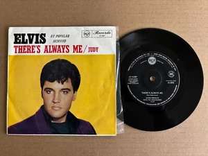 ELVIS PRESLEY THERE'S ALWAYS ME PICTURE SLEEVE 1967 AUSTRALIAN RELEASE 7" - Picture 1 of 4