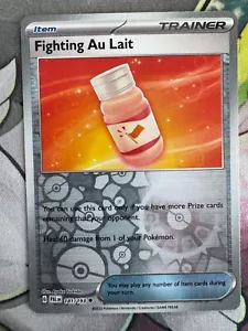 Fighting Au Lait Reverse Holo English Pokemon TCG BKBT135 - Picture 1 of 1