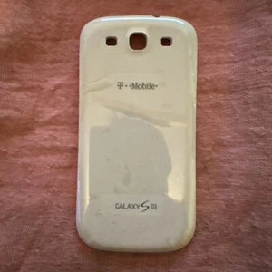 Galax s3 battery door/ back T- Mobile white - Picture 1 of 1
