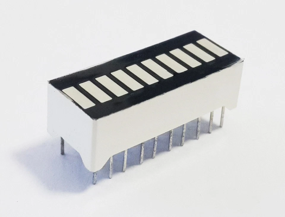 50PCS NEW 10 Segment Digital Red LED Bar Graph Display Ultra Bright - Image 1 of 1